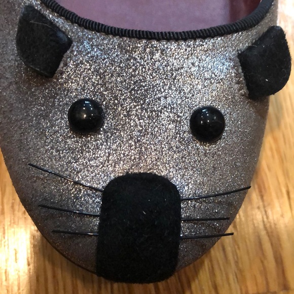 NWT Marc Jacobs metallic mouse ballet flat - Picture 6 of 8